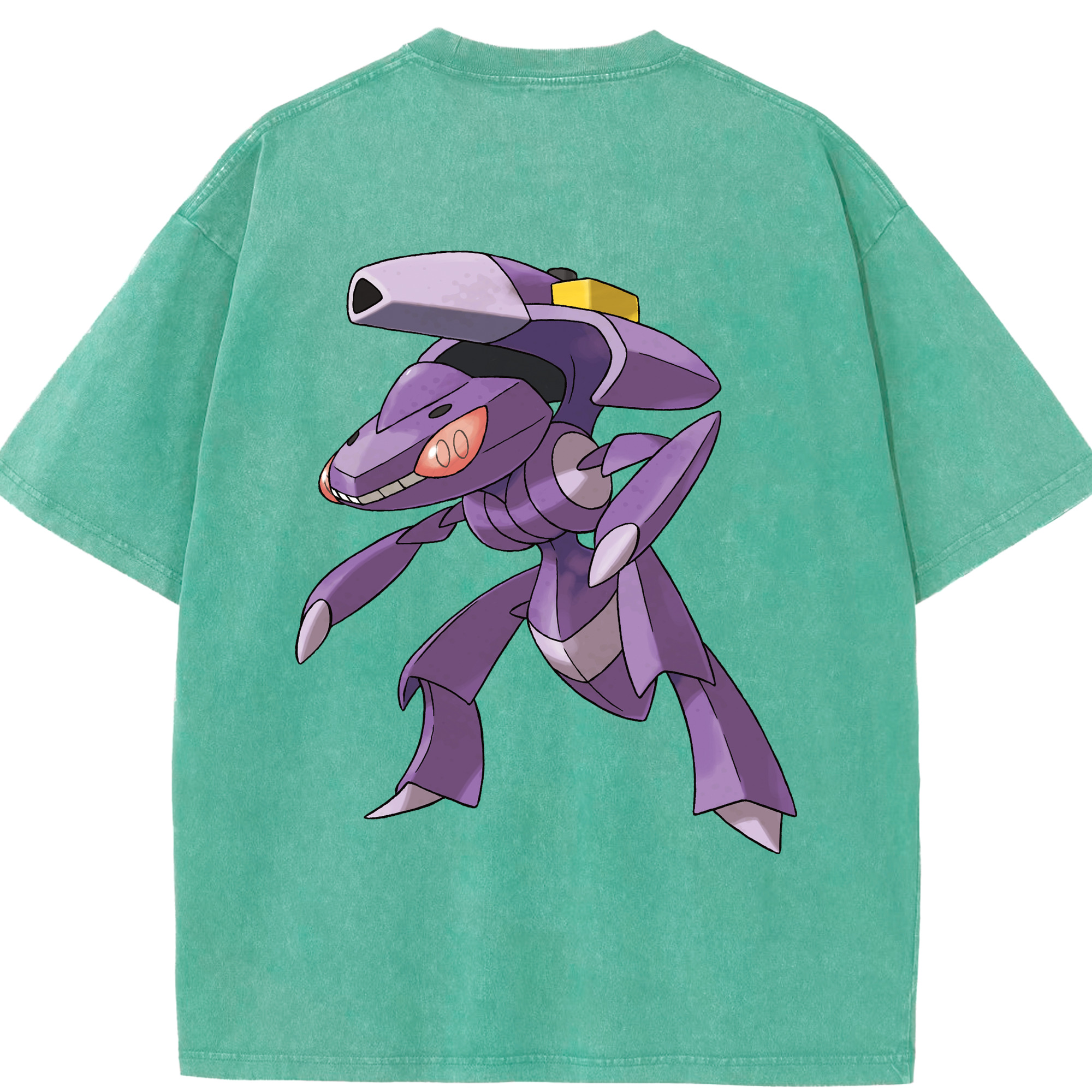 （画像用） ポケットモンスター Pokémon 綿100% ヴィンテージ風 半袖Tシャツ（背面プリント）